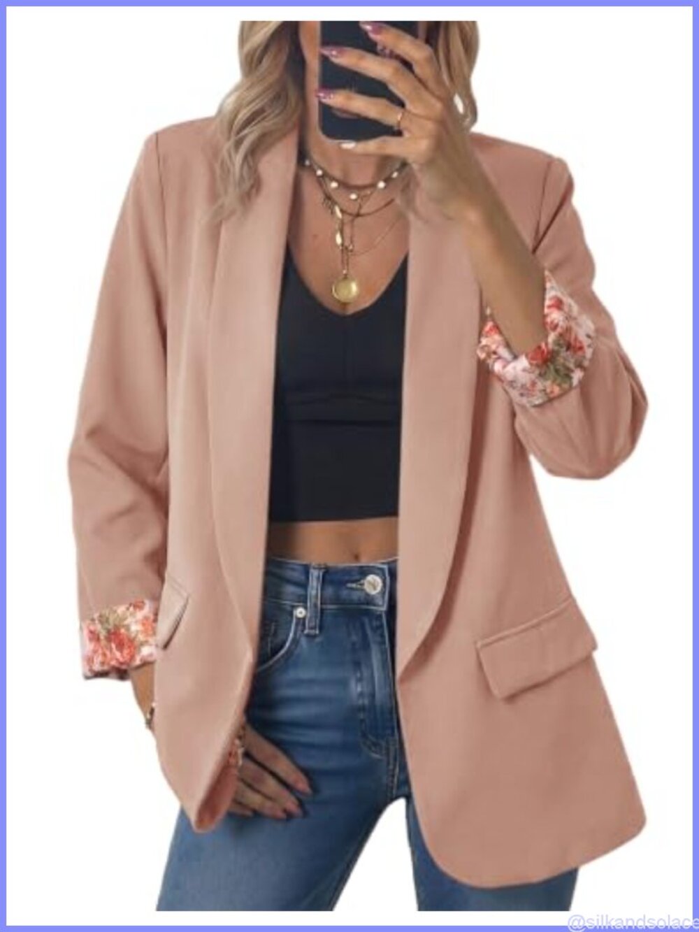 Women's Leopard Print Blazer Shawl Collar Open Front Long Sleeve Business Jacket